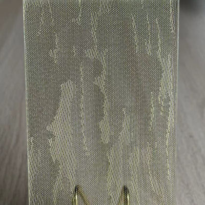 Verre feuilleté décoratif teinté 6MM de tissu en métal de couleur