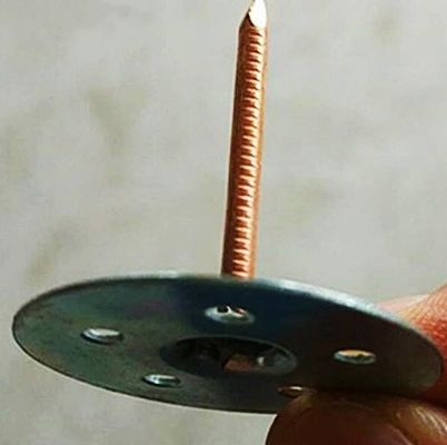 épingle isolante galvanisée ou revêtue de cuivre de 3 mm pour la construction de bateaux