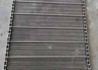 Bandes de conveyeur équilibrées par spirale d'acier inoxydable, ceinture de maille de câble de machine de coupe de laser