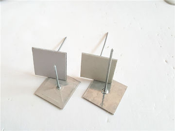 Goupilles en acier galvanisées d'isolation de bâton d'individu avec 2&quot; base carrée pour le conduit d'air