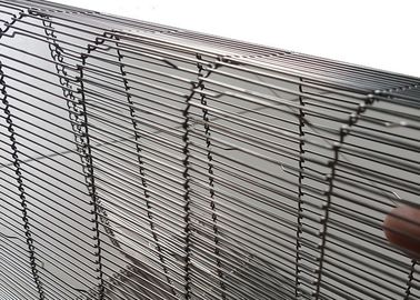 Grillage décoratif flexible d'acier inoxydable de série pour la draperie de l'espace