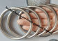 anneau de laçage d'acier inoxydable de 4 x de 40mm avec des couvertures isolantes de fixation de fil de laçage
