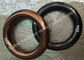 anneau rond d'alliage d'aluminium d'accessoires de ceinture de sécurité de 12mm x de 45mm pour s'élever