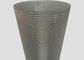 Écran de fil de Johnson de cale de solides solubles, filtre de cylindre de maille de cale d'acier inoxydable