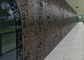façade d'écran en métal de coupe de laser de 8mm pour les panneaux de mur architecturaux d'écrans