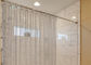 Tissu en aluminium de fil de draperie de bobine en métal de maille pour les rideaux décoratifs en diviseur de douche