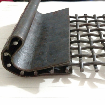 Type de crochet en treillis métallique pour tamis de carrière