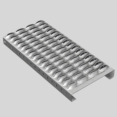 Panneaux de maillage architectural en aluminium perforé pour plates-formes de grille à poignée