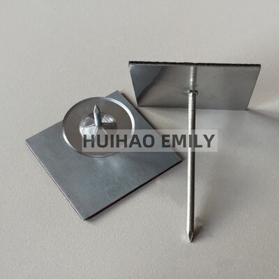 50mm Base Self Adhesive Stick Pins Used In Ventilation Duct Insulation