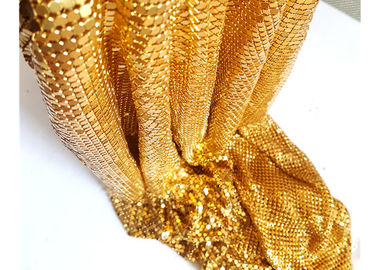 4 mm couleur dorée aluminium paillettes métalliques pour la décoration de l'hôtel