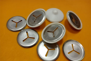 Pins et pinces d'isolation auto-verrouillable de 38 mm, avec ou sans revêtement en plastique, pour les travaux de fixation d'isolation thermique marine