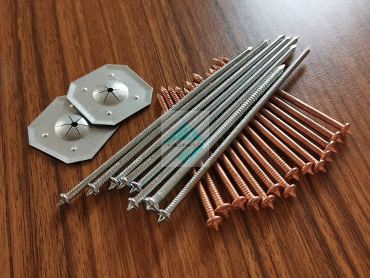 La soudeuse Zinc Coat Steel de décharge de condensateur des goupilles de soudage des goujons avec l'individu fermant à clef la laine de roche de fixation de joint de chapeau de dôme