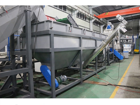 Bouteille en plastique 125KW de HDPE du pe pp d'usine de réutilisation de déchets de NSK SKF