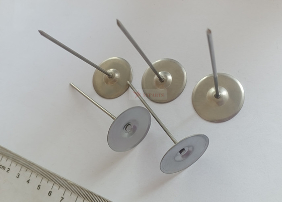 Ancrages de laçage en acier inoxydable de calibre 12 pour isolation thermique utilisés pour les couvercles amovibles de vannes et de pompes