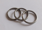 isolation soudée d'anneaux d'acier inoxydable de 3x30mm laçant des accessoires d'ancre