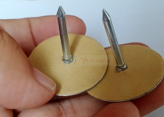 Pins de soudage à tête de coupe de décharge de condensateur de 12 calibres pour fixer l'isolation sur une surface métallique