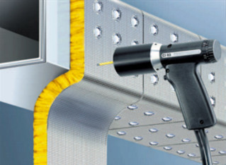 Pins d'isolation de soudeurs en acier recouvert de cuivre pour les travaux de revêtement des conduits