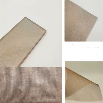 Maillage en cuivre de sécurité anti-éclatement pour fenêtres de bâtiments de grande hauteur