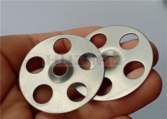 Disques de lavage en acier galvanisé de 35 mm pour panneaux de support de tuiles