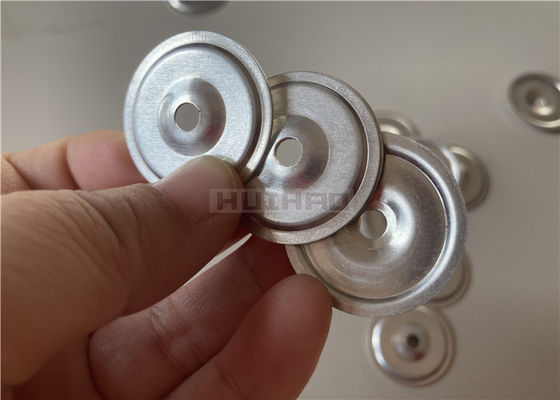 Disques de lavage en acier galvanisé de 35 mm pour panneaux de support de tuiles