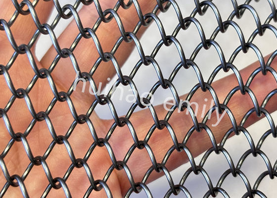 Maille en aluminium architecturale de draperie de bobine en métal pour des centres commerciaux
