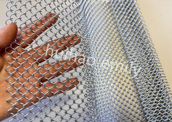 Maille en aluminium architecturale de draperie de bobine en métal pour des centres commerciaux