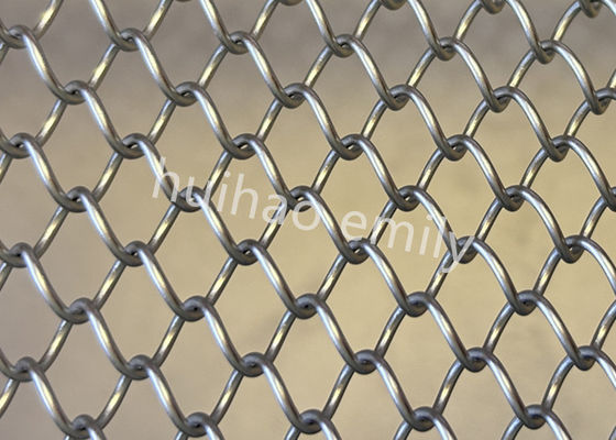 1.2mm Drapeau en filet métallique en fil d'aluminium pour la décoration de restaurant