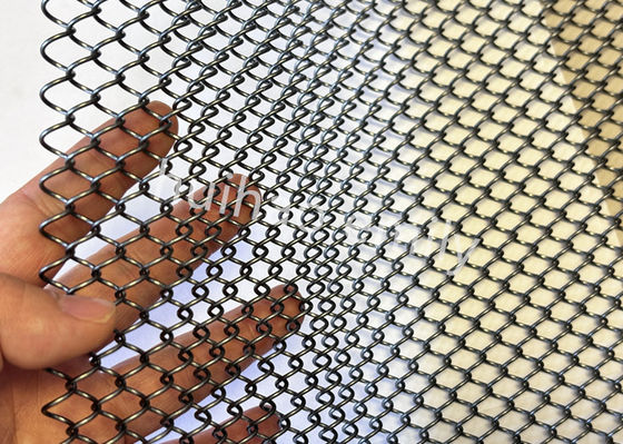 1.2mm Drapeau en filet métallique en fil d'aluminium pour la décoration de restaurant