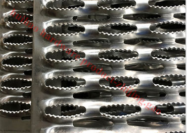 Grille de planche d'aluminium à canaux 6M pour plates-formes