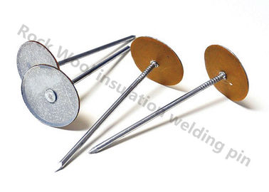 12ga condensateur d'acier galvanisé tête de coupe de décharge pin de soudage pour doublure de conduit