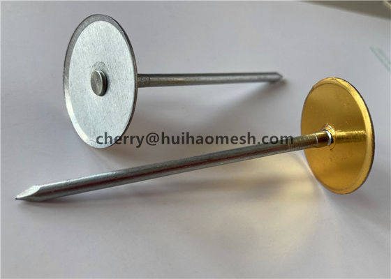 Pins de soudage pour l'isolation des conduits HVAC de 10 calibres pour les travaux de fixation de l'enveloppe des conduits ou de la doublure des conduits