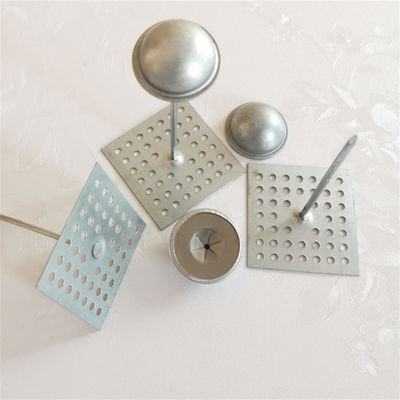 Acier galvanisé de 28 mm Les lave-couverts à couvercle pour fixer les ongles de 3 mm