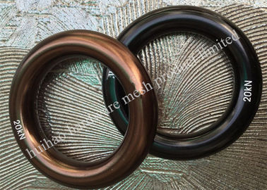 Rings ronds en alliage d'aluminium de 45 mm de diamètre pour les accessoires de ceinture de sécurité