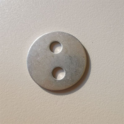 Lavées à lacets SS de 25 mm avec 2 trous pour la fabrication de couvertures isolantes