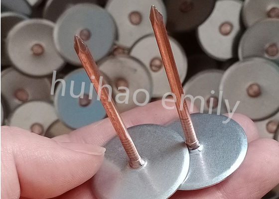 38 mm de cuivre recouvert de tête en coupe épingle de soudage pour les conduites d'isolation