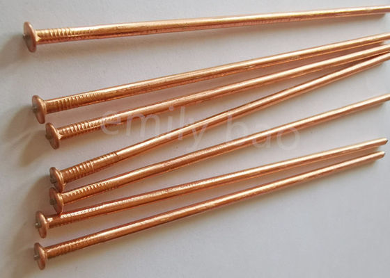 Pins de soudure isolants en cuivre de 3 mm avec une extrémité plate