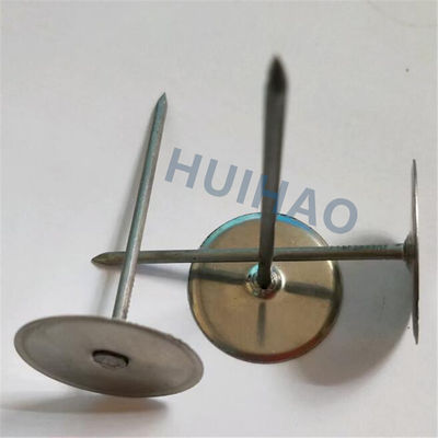 2.7 x 70 mm épingles de soudure isolantes à couvercle avec laveuse de béton