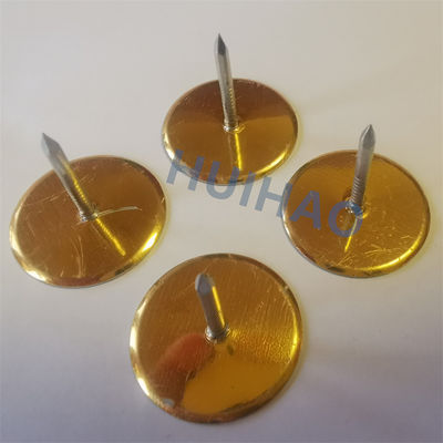 12ga X 1 1/2 &quot; épingles de soudage à tête de tasse avec tête isolée de 30 mm