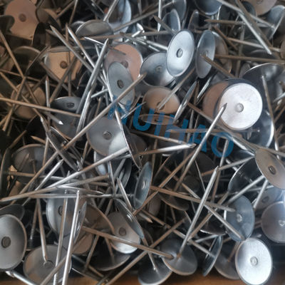 2.7 x 70 mm épingles de soudure isolantes à couvercle avec laveuse de béton