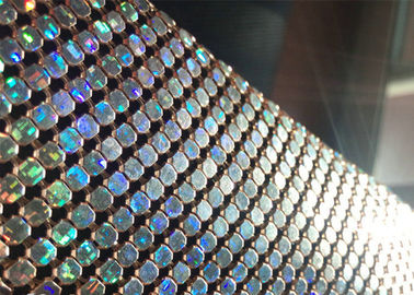 4 mm couleur dorée aluminium paillettes métalliques pour la décoration de l'hôtel