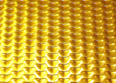 Maillage triangulaire à trou en aluminium pour absorption du son
