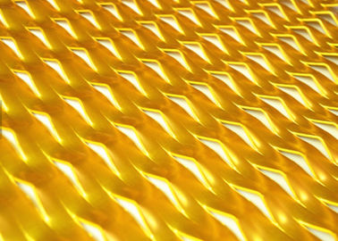 Maillage triangulaire à trou en aluminium pour absorption du son