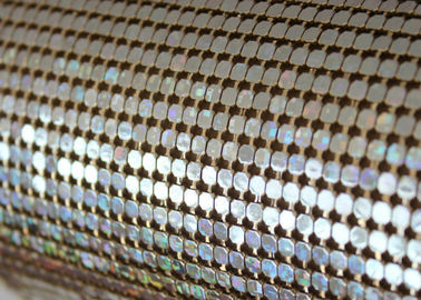 4 mm couleur dorée aluminium paillettes métalliques pour la décoration de l'hôtel