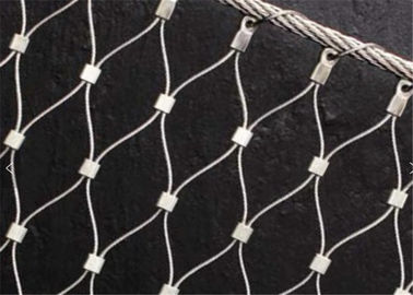 Maillage de câbles en acier inoxydable flexible pour clôtures