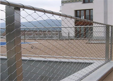 Maillage de câbles en acier inoxydable flexible pour clôtures