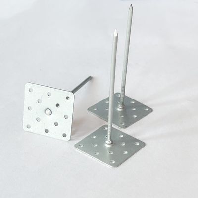 1 "Tape perforée GI Pins d'ancrage d'isolation en acier avec clous de fil de fer recuit doux