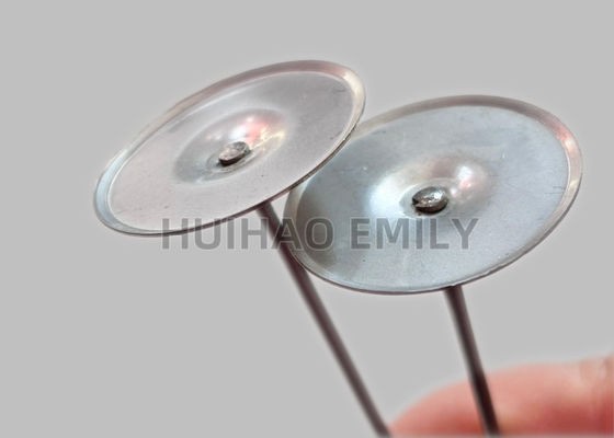 14GA Vêtements isolants en acier inoxydable épingles de couette avec laveuse auto-verrouillable
