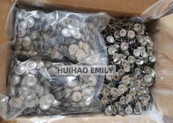 14 Ga en acier inoxydable 304 attaches d'ancrage épingles pour les gilets isolants thermiques