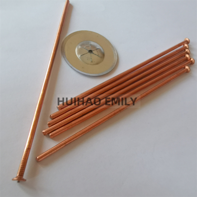 3x65 mm fixation isolante CD soudage épingles avec revêtement de cuivre