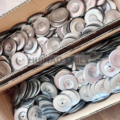 Laveuse à verrouillage automatique de type rond pour fixer des broches de suspension isolantes